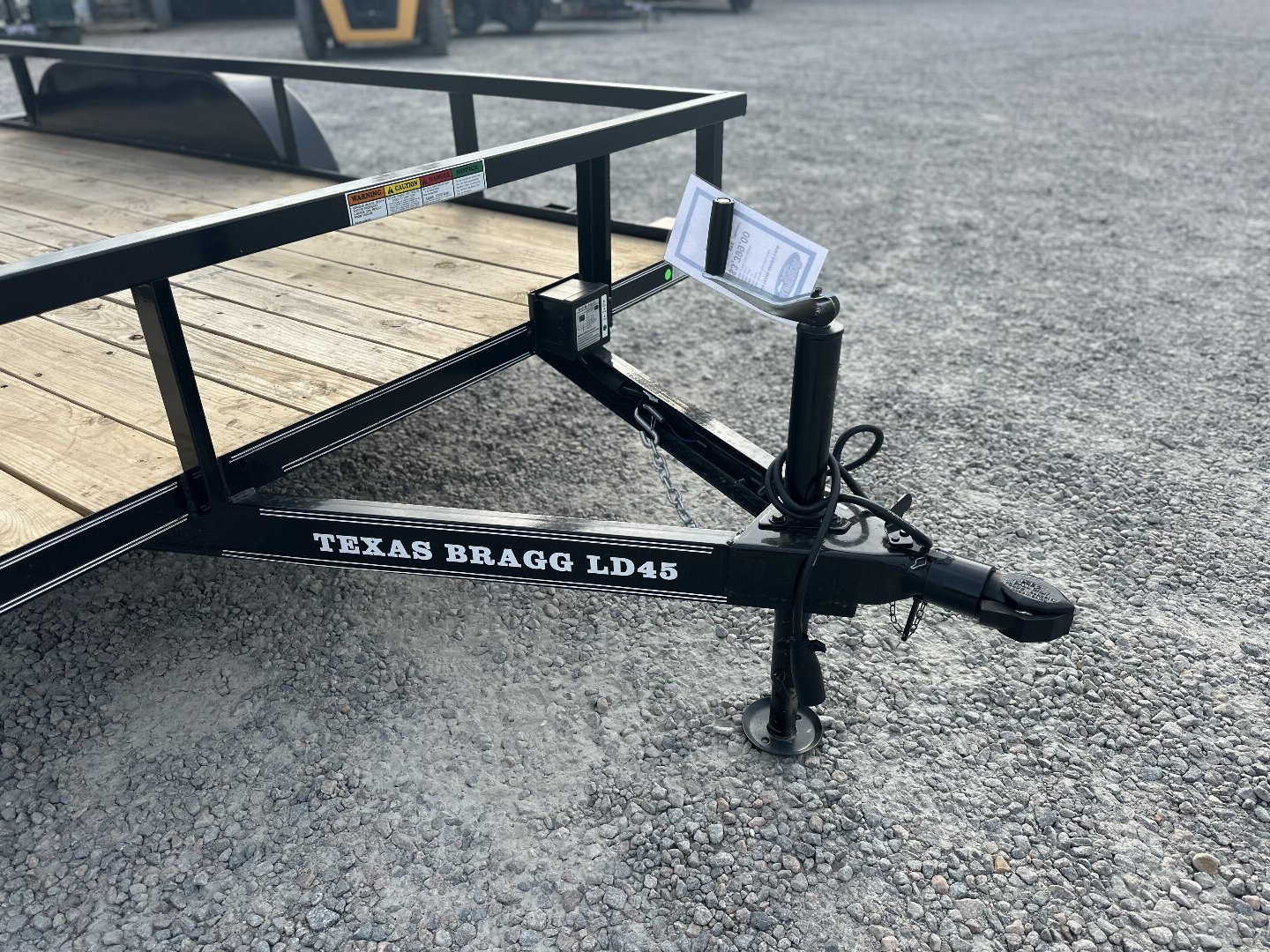 New 2024 TEXAS BRAGG TRAILERS 14LD w/ Gate Utility Trailer