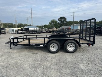New 2024 TEXAS BRAGG TRAILERS 14LD w/ Gate Utility Trailer
