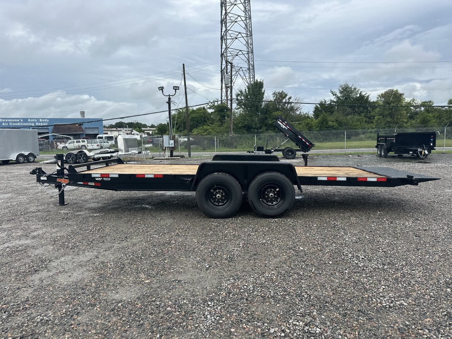 New 2024 DOWN 2 EARTH TRAILERS 20ft Gravity Tilt 14k Tilt Trailer