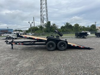 New 2024 DOWN 2 EARTH TRAILERS 20ft Gravity Tilt 14k Tilt Trailer