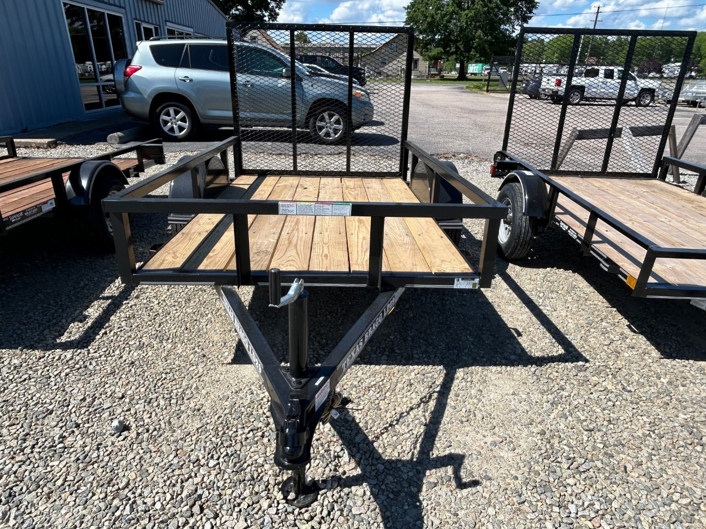 New 2025 TEXAS BRAGG TRAILERS 5x8LD w/ Gate Utility Trailer