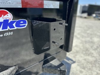 New 2024 HAWKE TRAILERS 6X10 10K Dump w/ Spreader Gate and Ramps Dump Trailer