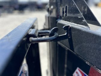 New 2024 HAWKE TRAILERS 6X10 10K Dump w/ Spreader Gate and Ramps Dump Trailer