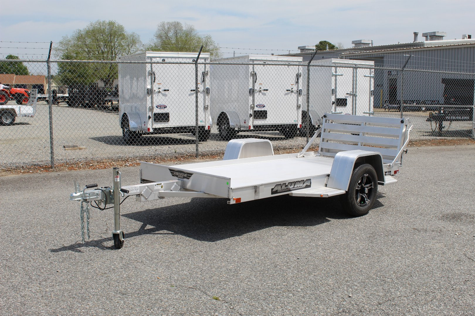 New 2025 Aluma EX5410S-BT Utility Trailer