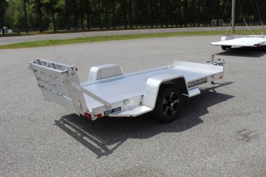New 2025 Aluma EX5410S-BT Utility Trailer