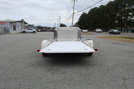 New 2025 ALUMA 8218 Low Clearance Tilt Car Trailer Car / Racing Trailer