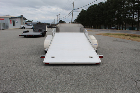 New 2025 ALUMA 8218 Low Clearance Tilt Car Trailer Car / Racing Trailer