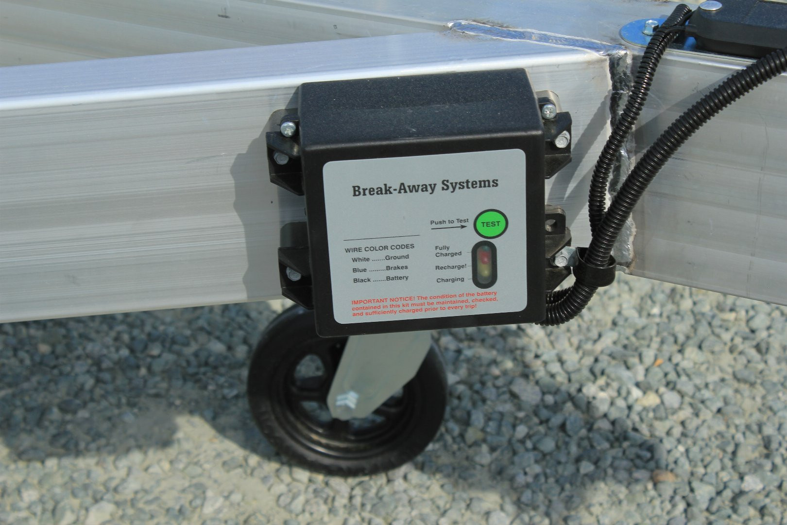 New 2024 Aluma WB15H ATV Trailer