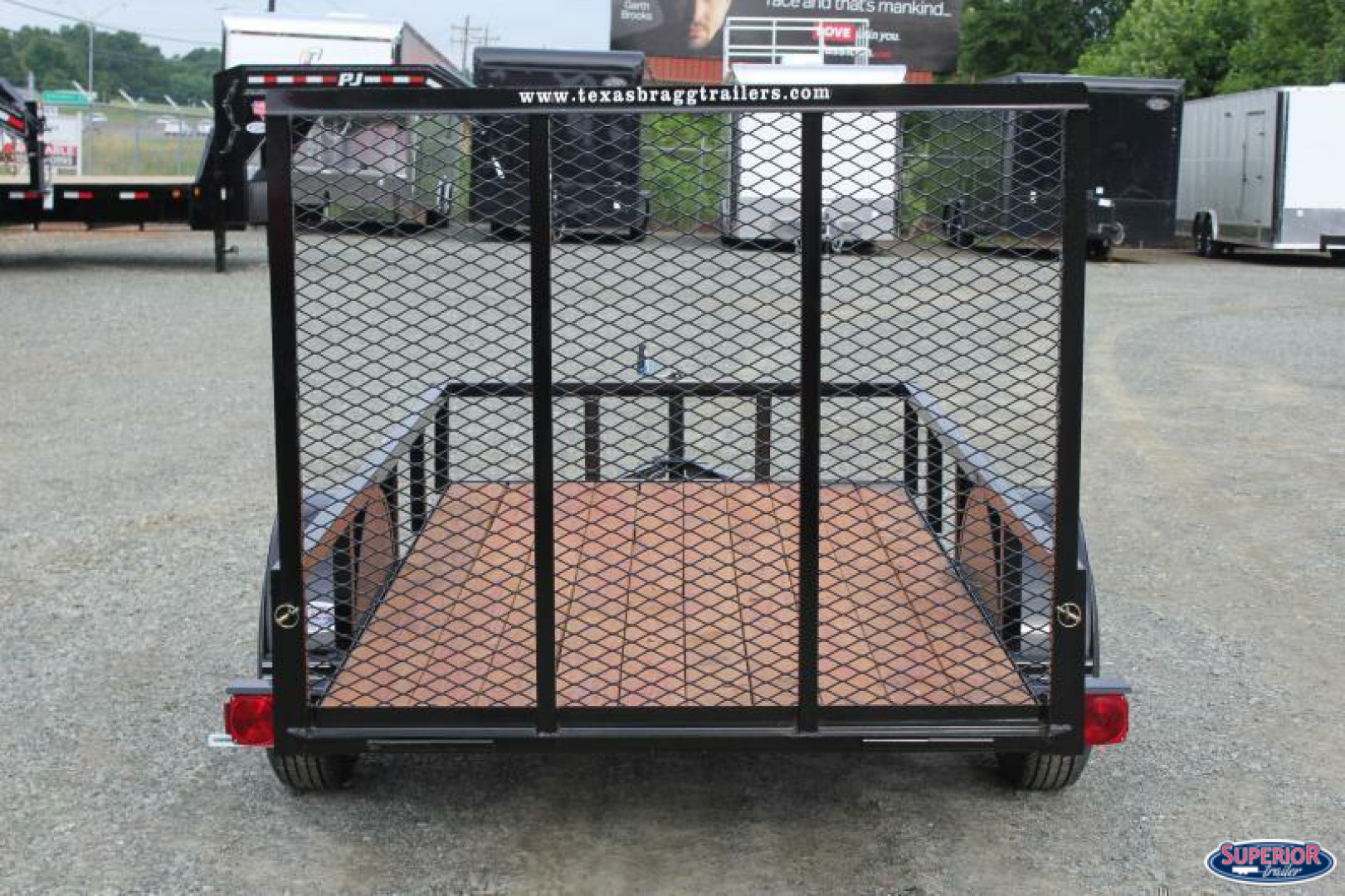 New 2024 TEXAS BRAGG TRAILERS 6x10LD w/ Gate Utility Trailer