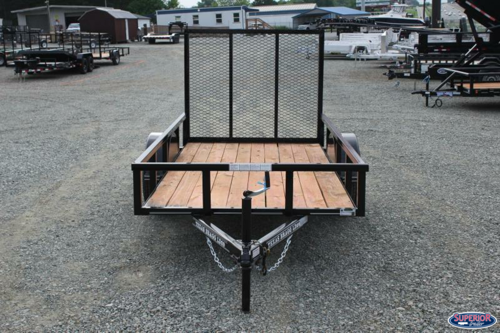 New 2024 TEXAS BRAGG TRAILERS 6x10LD w/ Gate Utility Trailer