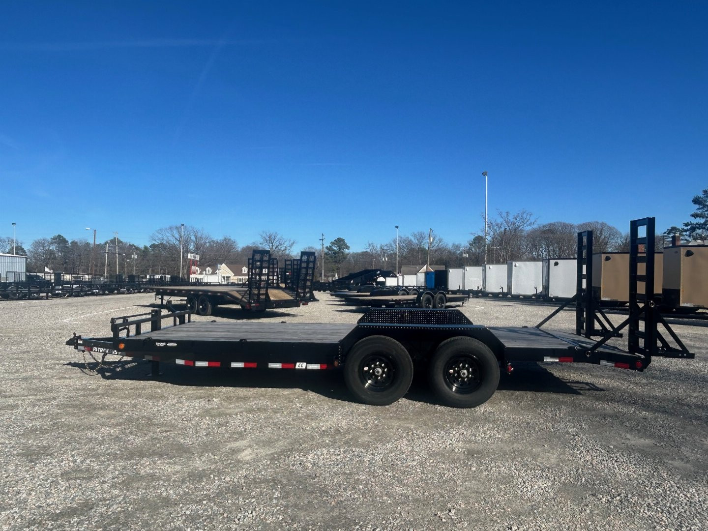 New 2024 PJ TRAILERS 20ft CC 14K Equipment Trailer
