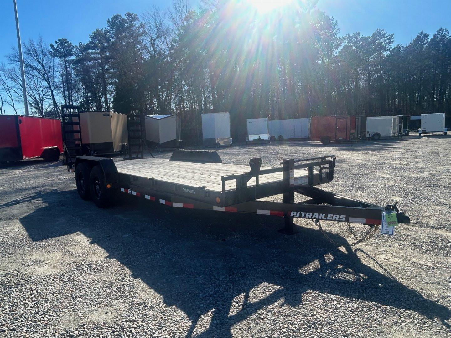 New 2024 PJ TRAILERS 20ft CC 14K Equipment Trailer