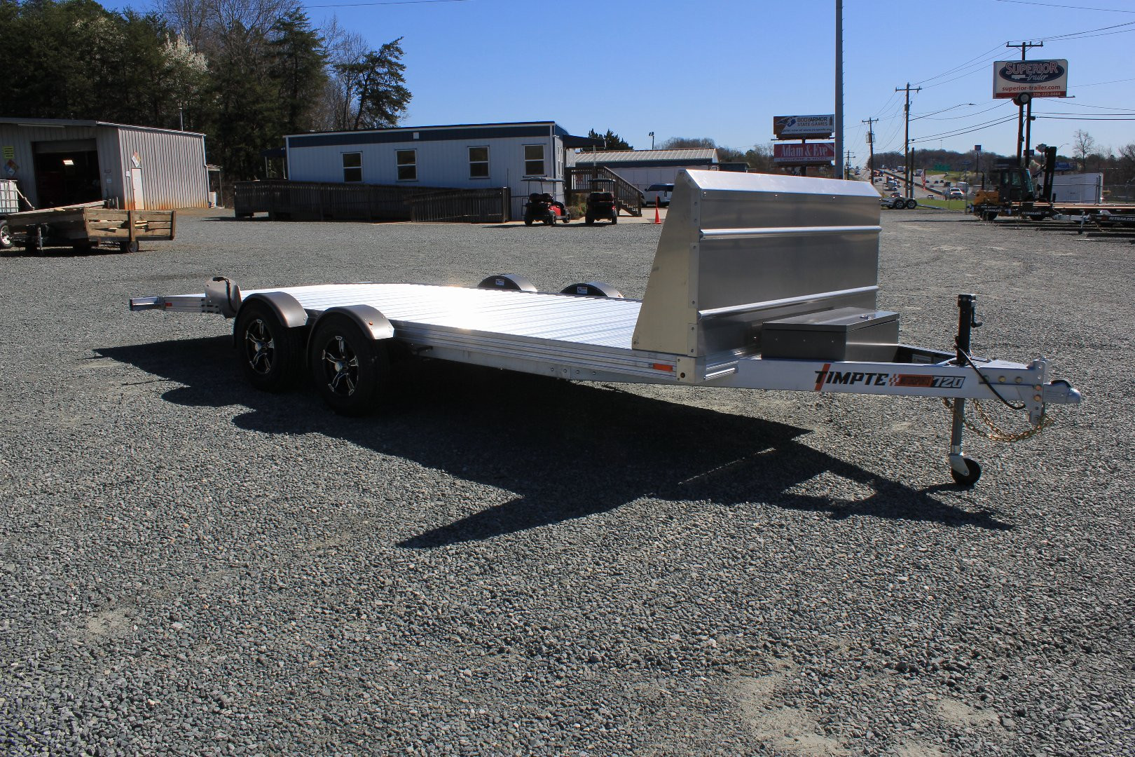 New 2024 TIMPTE 720 Timpte Car Trailer w/ EZ Load Drop Deck Car / Racing Trailer