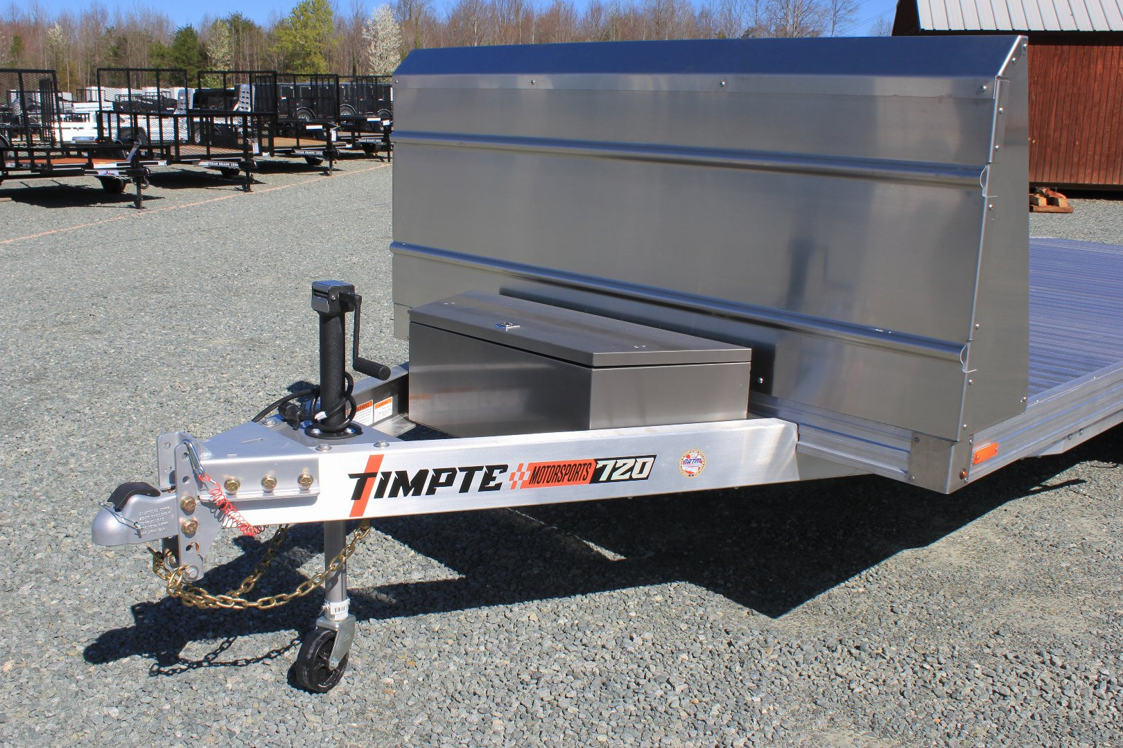 New 2024 TIMPTE 720 Timpte Car Trailer w/ EZ Load Drop Deck Car / Racing Trailer