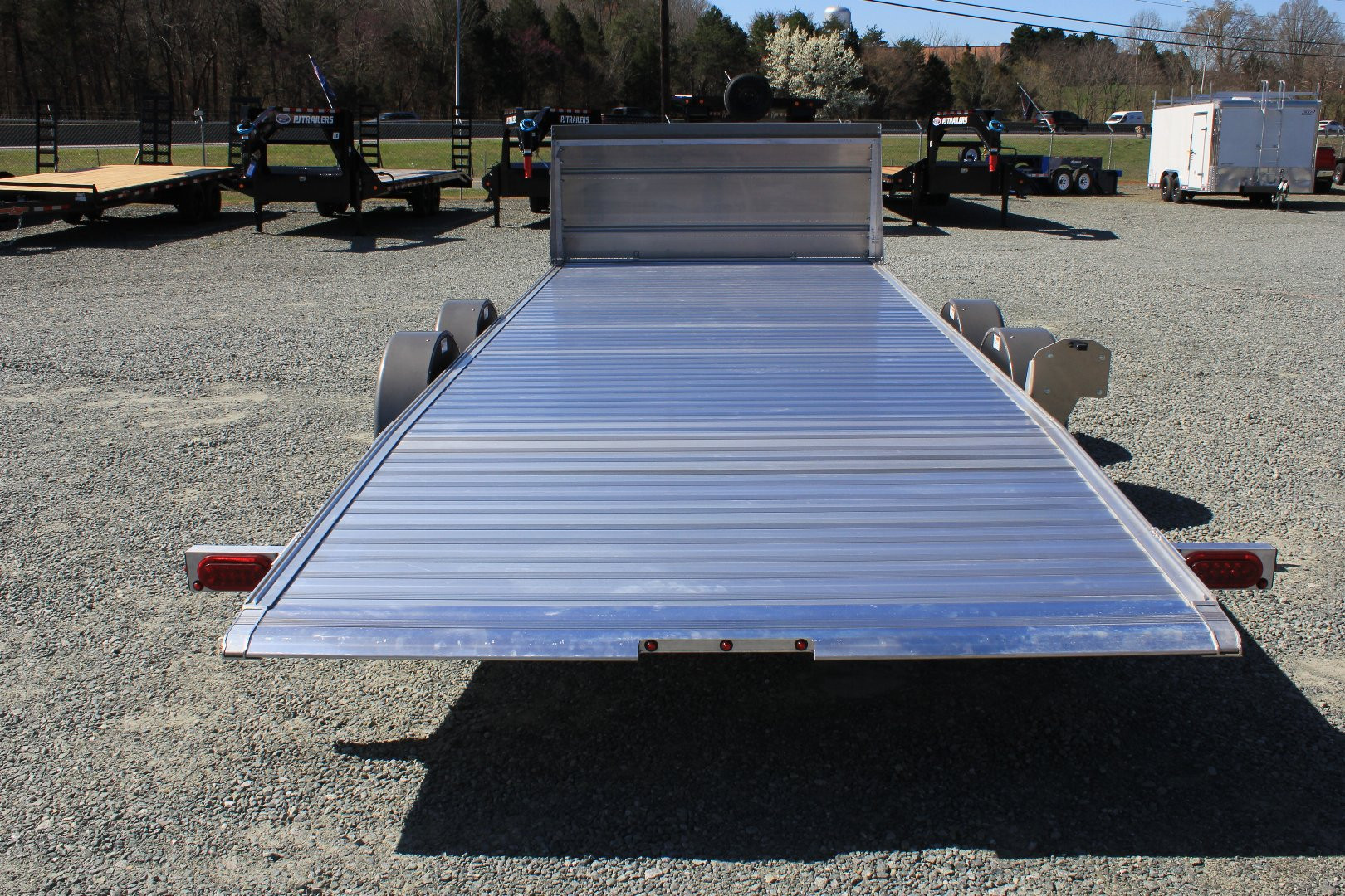 New 2024 TIMPTE 720 Timpte Car Trailer w/ EZ Load Drop Deck Car / Racing Trailer