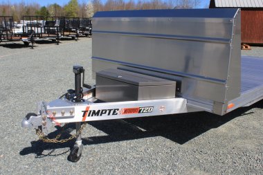 New 2024 TIMPTE 720 Timpte Car Trailer w/ EZ Load Drop Deck Car / Racing Trailer