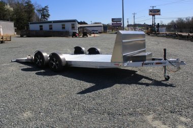New 2024 TIMPTE 720 Timpte Car Trailer w/ EZ Load Drop Deck Car / Racing Trailer