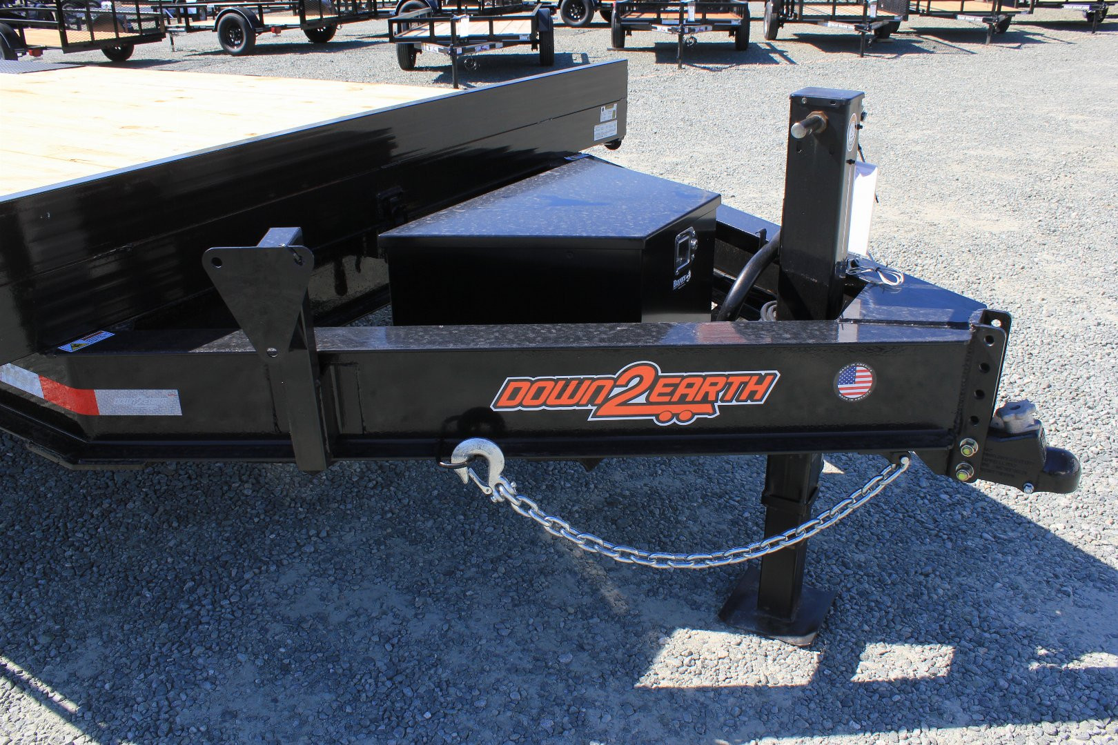 New 2024 DOWN 2 EARTH TRAILERS 22ft 14K Deckover Tilt Deckover Trailer