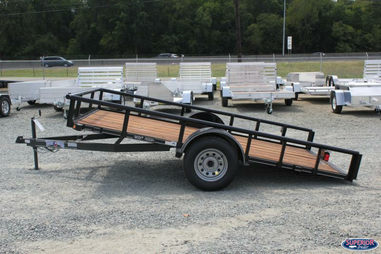 New 2024 TEXAS BRAGG TRAILERS 6X12P Tilt Utility Trailer