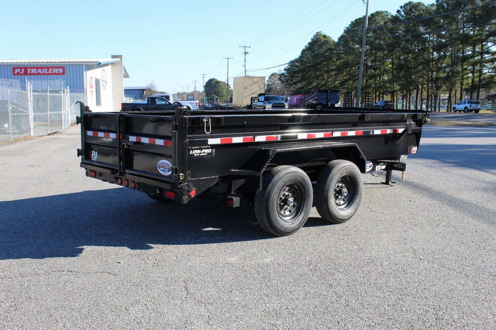 New 2024 PJ TRAILERS 7X14 DL 14K Dump Trailer SALE PRICE INCLUDES $500 INSTANT REBATE