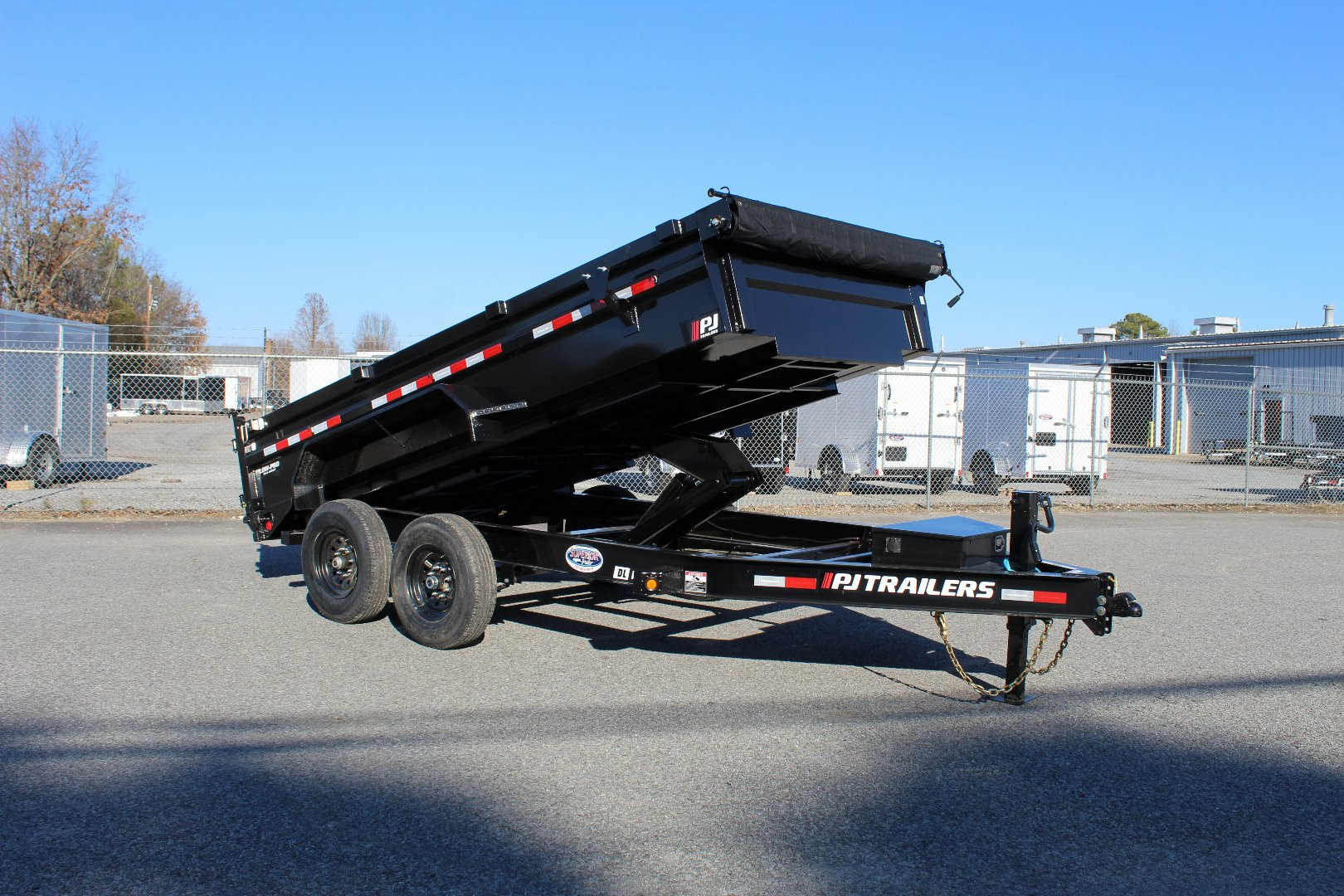 New 2024 PJ TRAILERS 7X14 DL 14K Dump Trailer SALE PRICE INCLUDES $500 INSTANT REBATE
