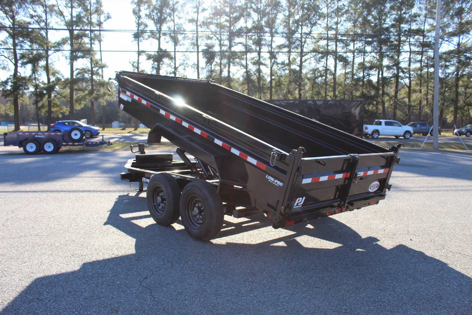New 2024 PJ TRAILERS 7X14 DL 14K Dump Trailer SALE PRICE INCLUDES $500 INSTANT REBATE
