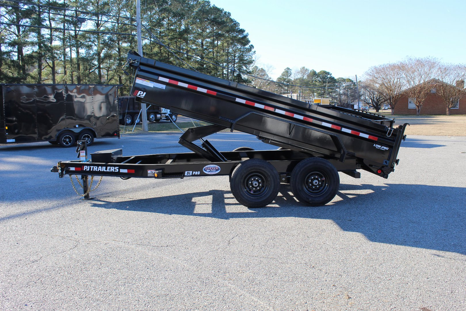 New 2024 PJ TRAILERS 7X14 DL 14K Dump Trailer SALE PRICE INCLUDES $500 INSTANT REBATE
