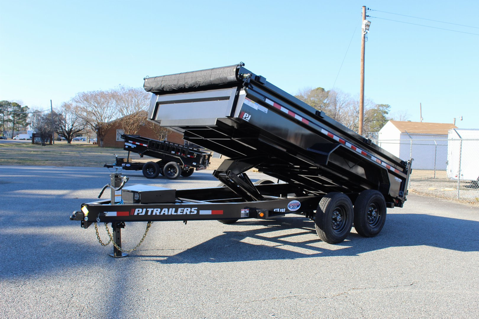 New 2024 PJ TRAILERS 7X14 DL 14K Dump Trailer SALE PRICE INCLUDES $500 INSTANT REBATE