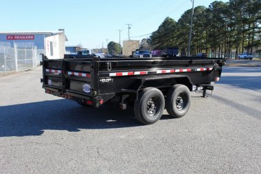 New 2024 PJ TRAILERS 7X14 DL 14K Dump Trailer SALE PRICE INCLUDES $500 INSTANT REBATE