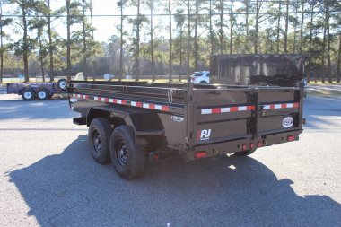 New 2024 PJ TRAILERS 7X14 DL 14K Dump Trailer SALE PRICE INCLUDES $500 INSTANT REBATE