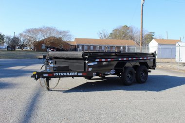 New 2024 PJ TRAILERS 7X14 DL 14K Dump Trailer SALE PRICE INCLUDES $500 INSTANT REBATE