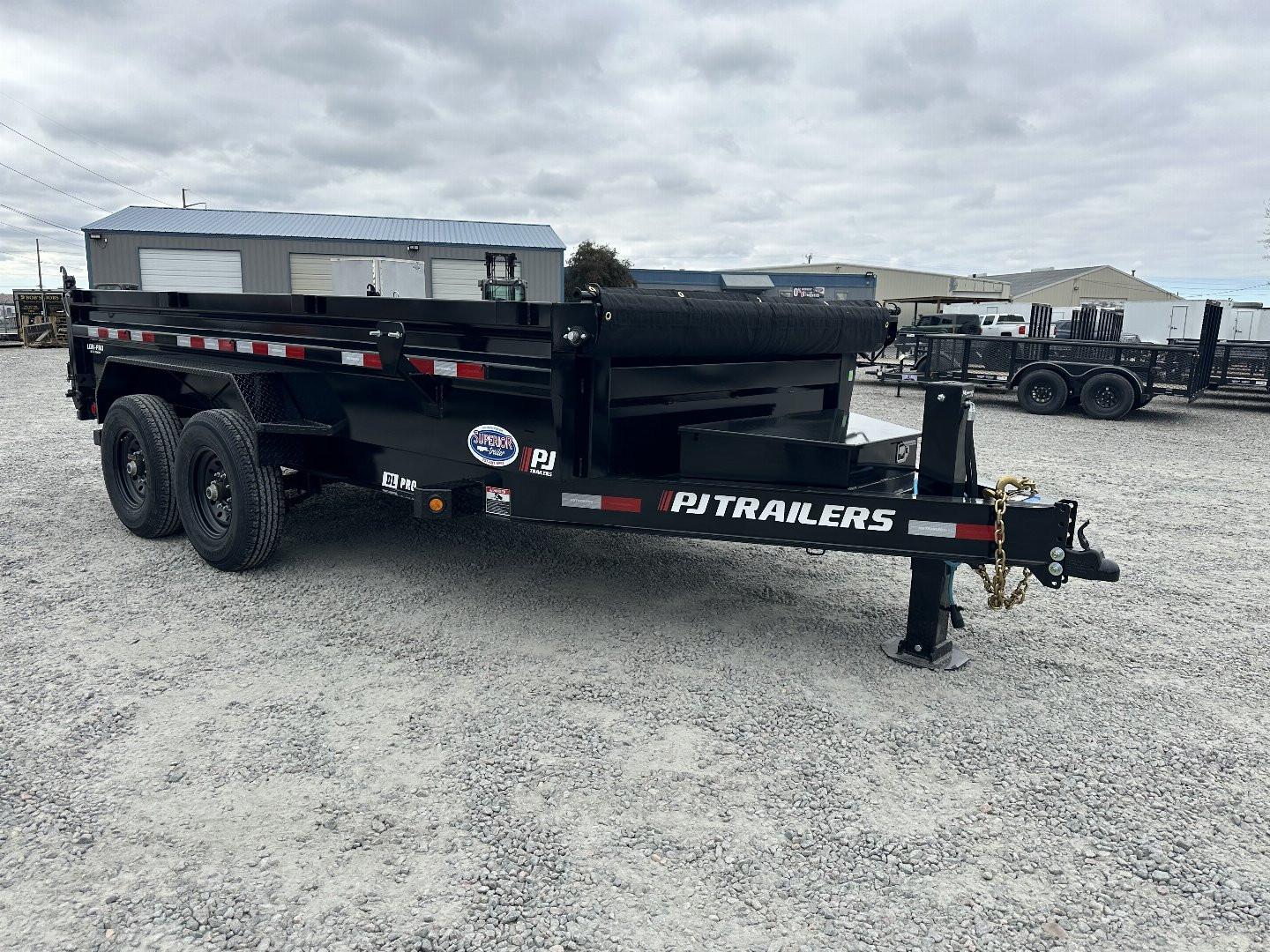 New 2024 PJ TRAILERS 7X14 DL 14K Dump Trailer