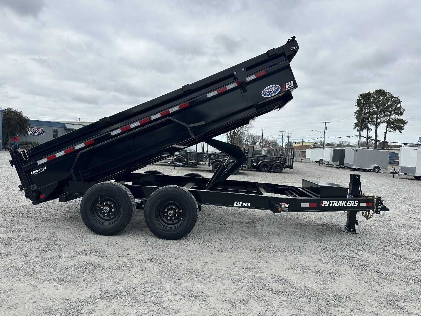 New 2024 PJ TRAILERS 7X14 DL 14K Dump Trailer