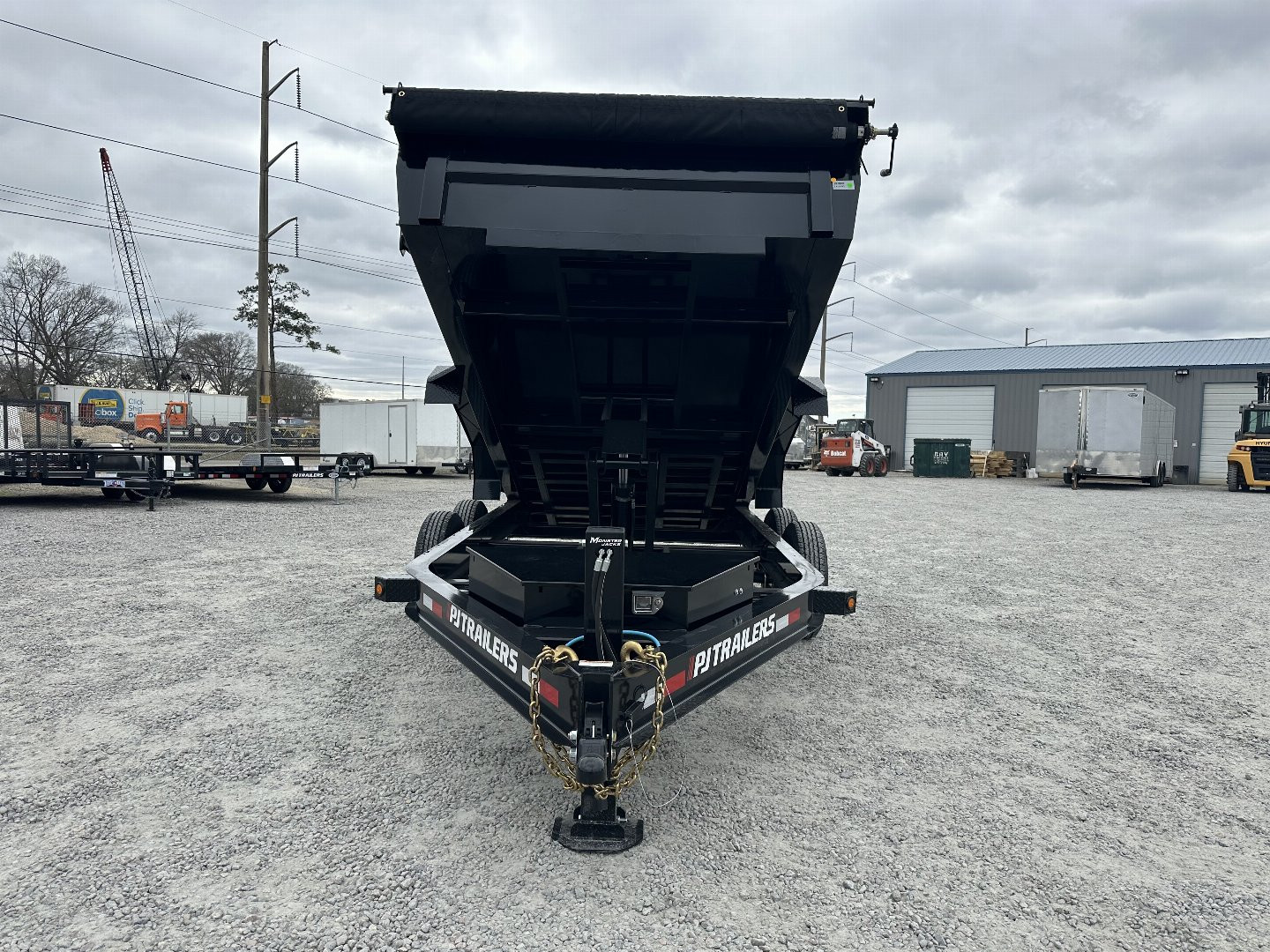 New 2024 PJ TRAILERS 7X14 DL 14K Dump Trailer
