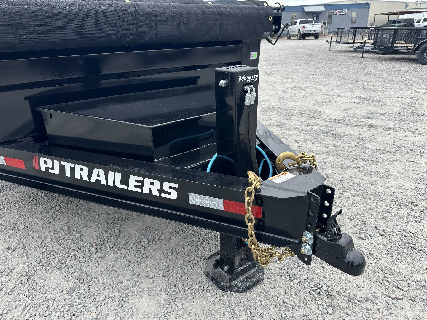 New 2024 PJ TRAILERS 7X14 DL 14K Dump Trailer