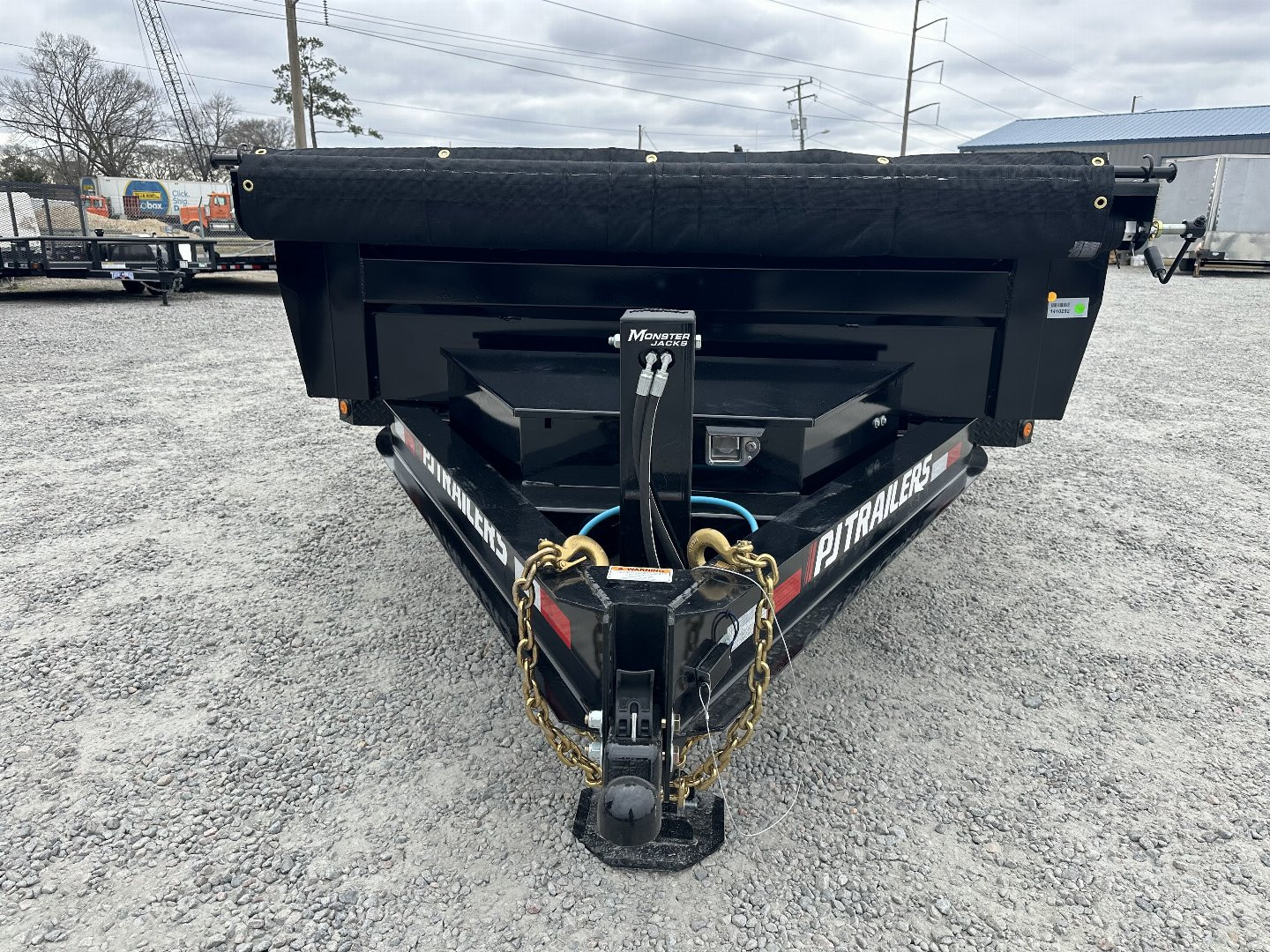 New 2024 PJ TRAILERS 7X14 DL 14K Dump Trailer