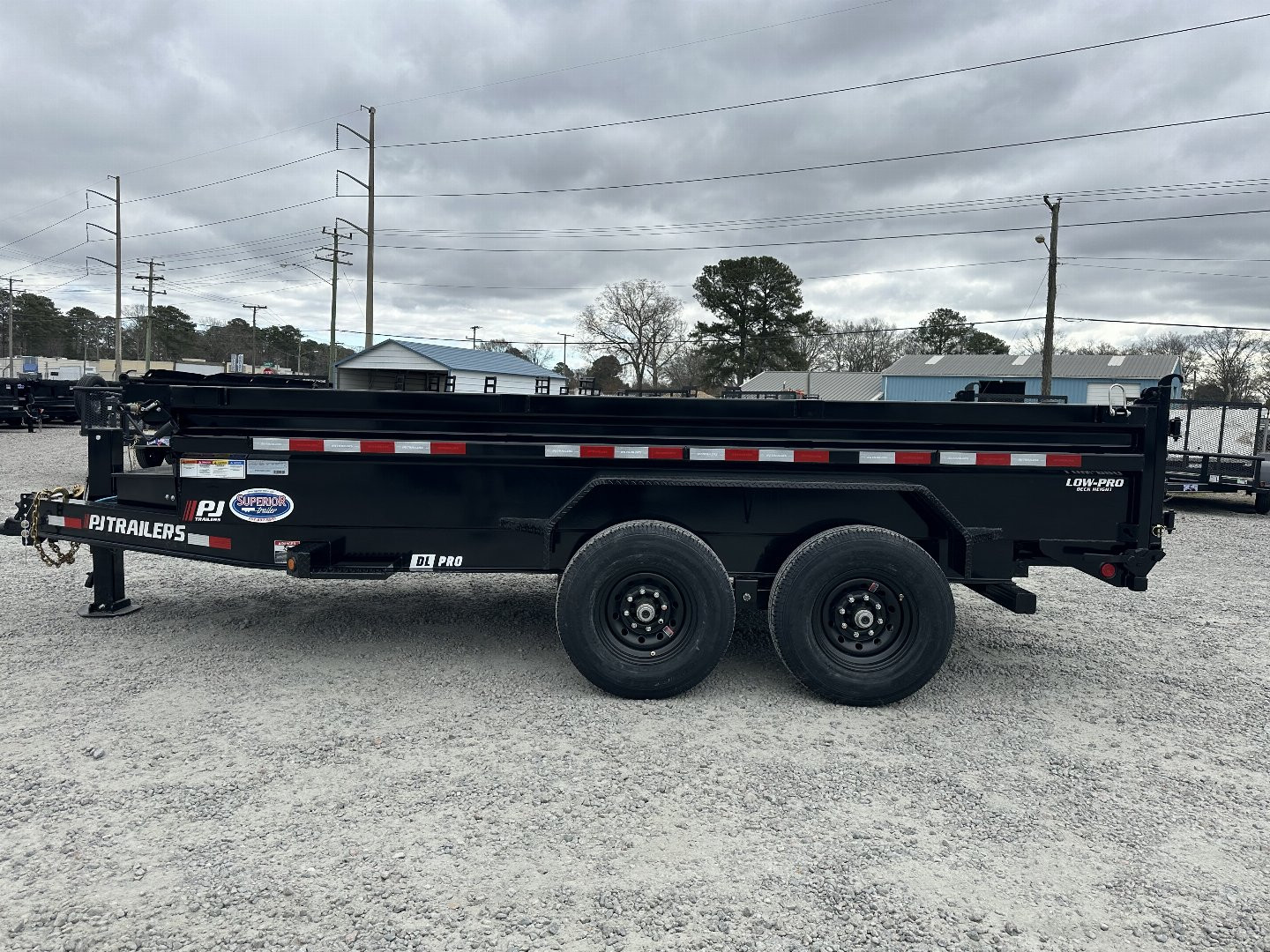 New 2024 PJ TRAILERS 7X14 DL 14K Dump Trailer