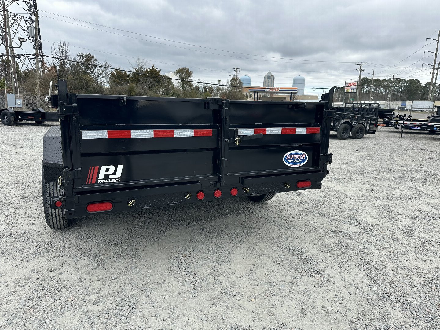 New 2024 PJ TRAILERS 7X14 DL 14K Dump Trailer