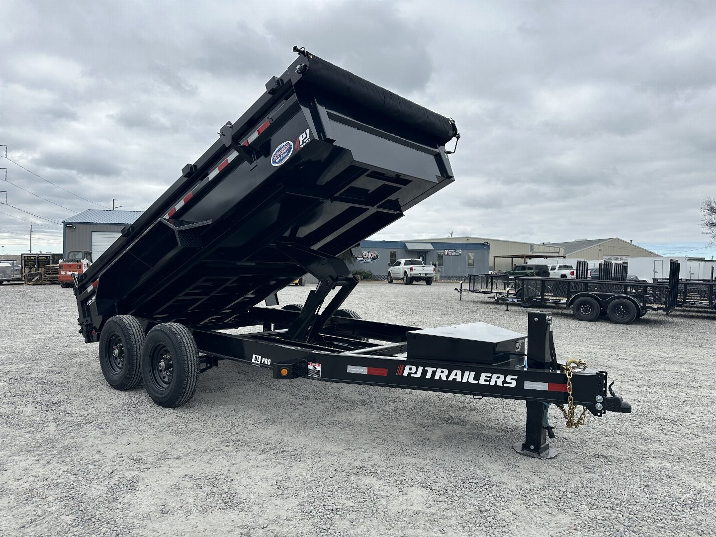New 2024 PJ TRAILERS 7X14 DL 14K Dump Trailer