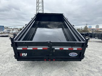 New 2024 PJ TRAILERS 7X14 DL 14K Dump Trailer