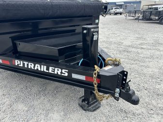 New 2024 PJ TRAILERS 7X14 DL 14K Dump Trailer