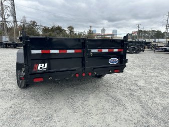 New 2024 PJ TRAILERS 7X14 DL 14K Dump Trailer