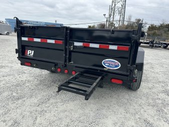 New 2024 PJ TRAILERS 7X14 DL 14K Dump Trailer