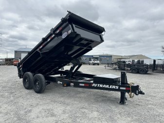 New 2024 PJ TRAILERS 7X14 DL 14K Dump Trailer