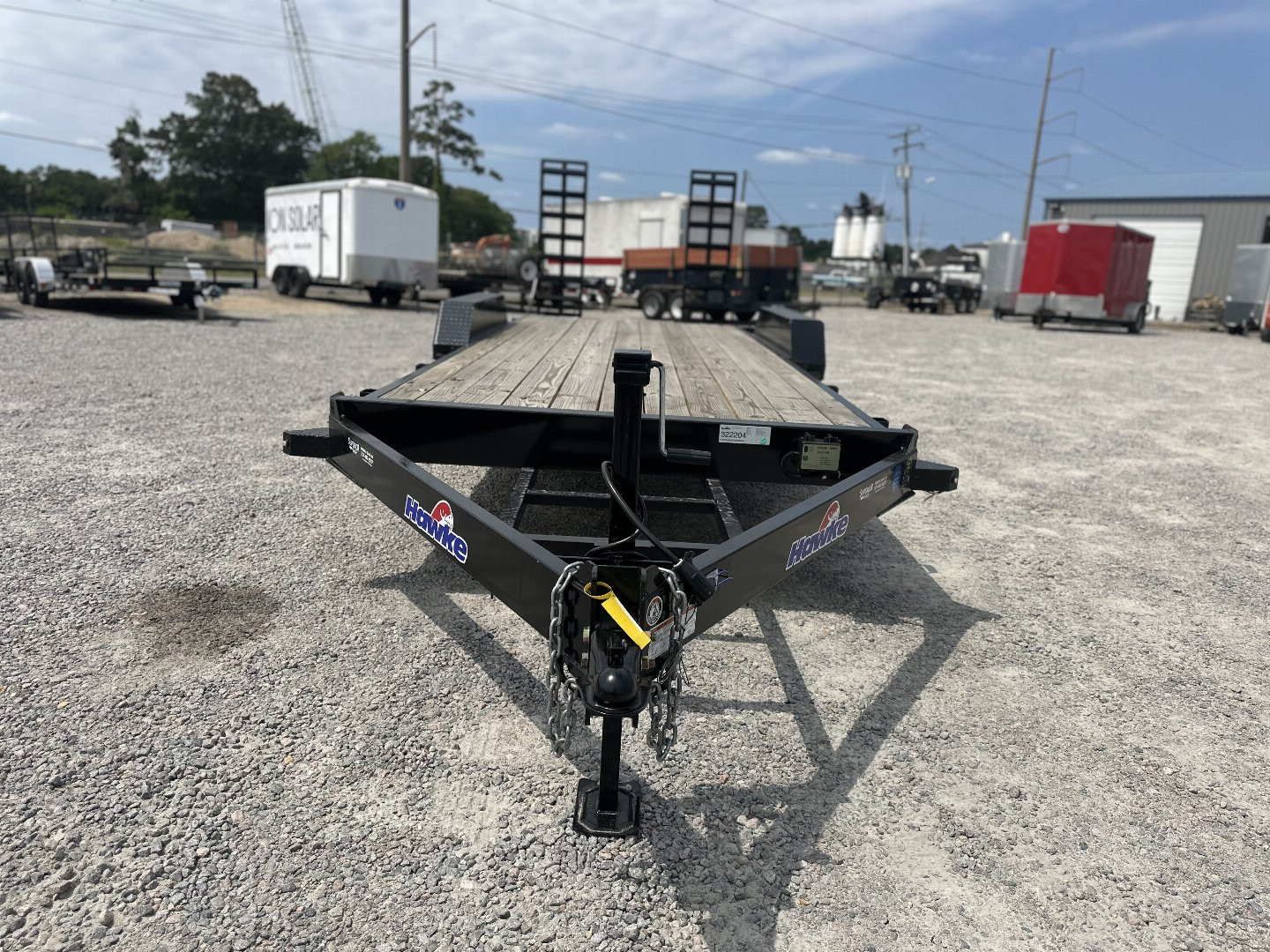 New 2024 HAWKE TRAILERS 20' 14k General Duty Equipment Trailer
