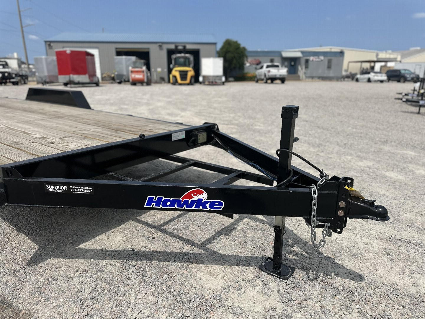 New 2024 HAWKE TRAILERS 20' 14k General Duty Equipment Trailer