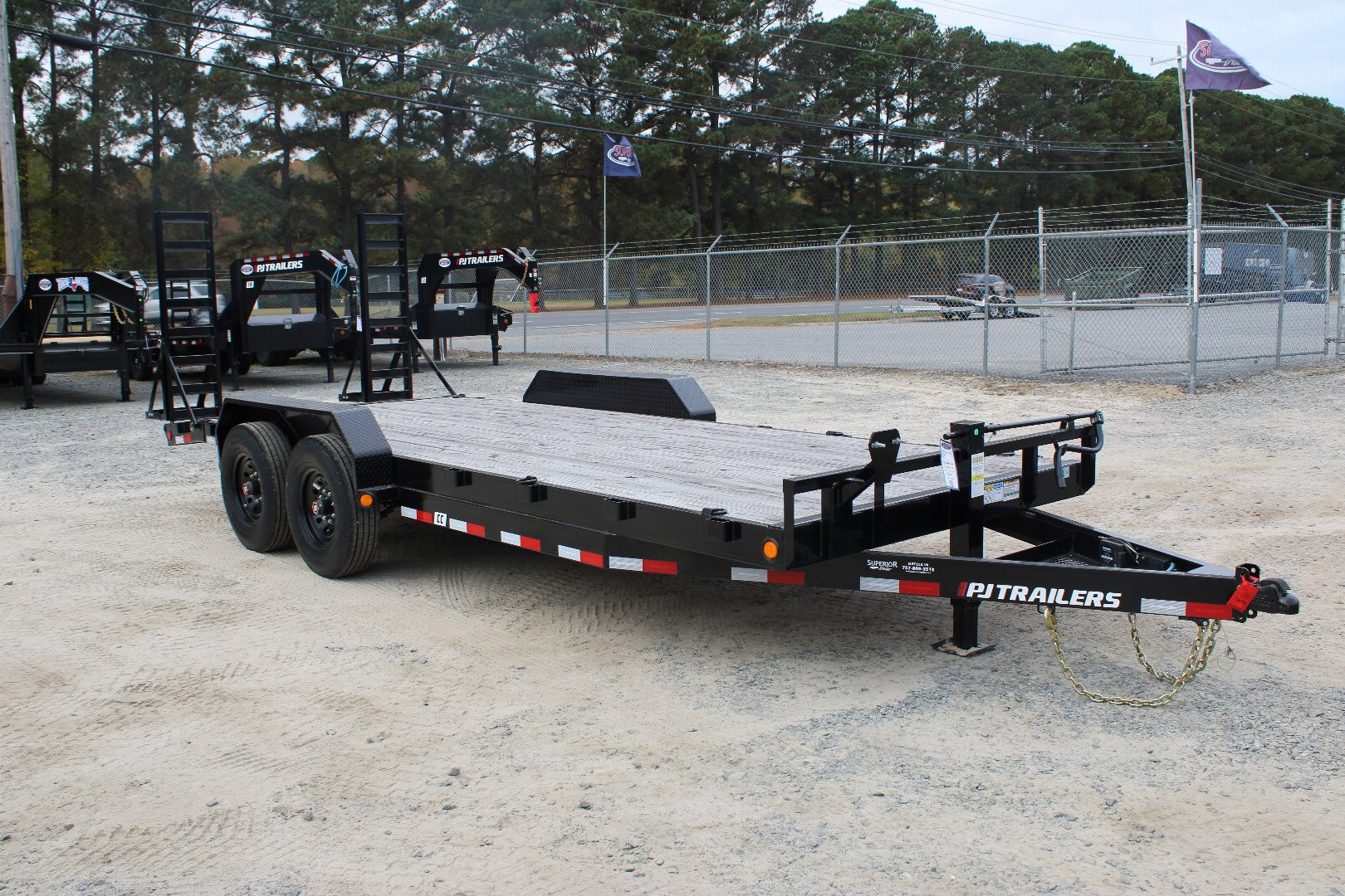 New 2024 PJ TRAILERS 20' CC 16K Equipment Trailer