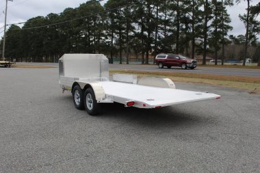 New 2024 Aluma 8216 Low Clearance Tilt Car Trailer w/ JT Package