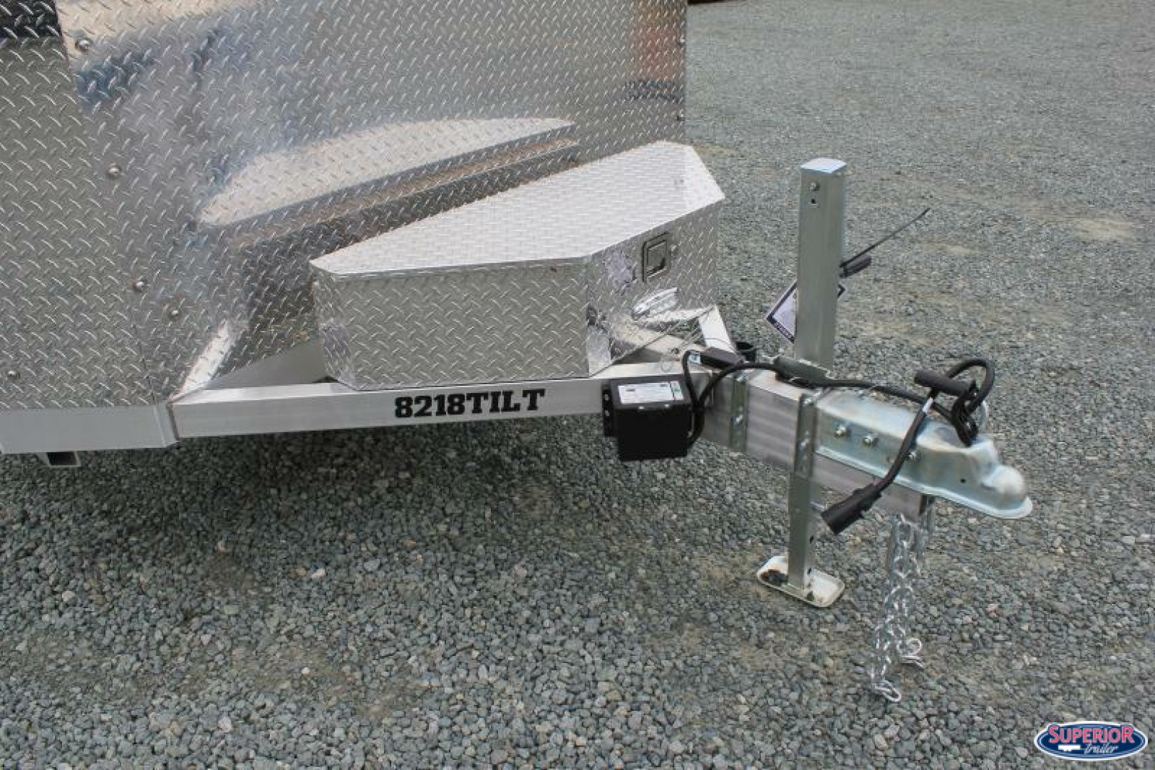 New 2024 Aluma 8216 Executive Series Tilt Car Trailer