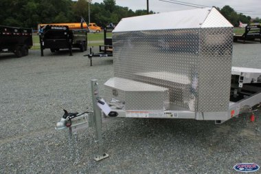 New 2024 Aluma 8216 Executive Series Tilt Car Trailer